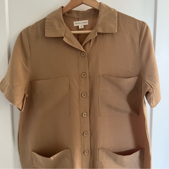 Tradlands Finn Jumpsuit, Sand, Size Small - Picture 8 of 14